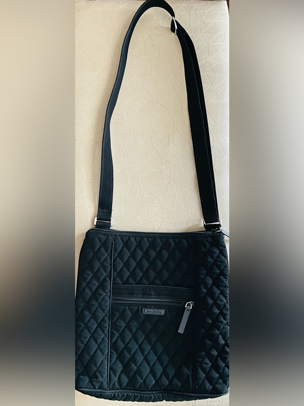 Vera Bradley Black Quilted Crossbody Bag